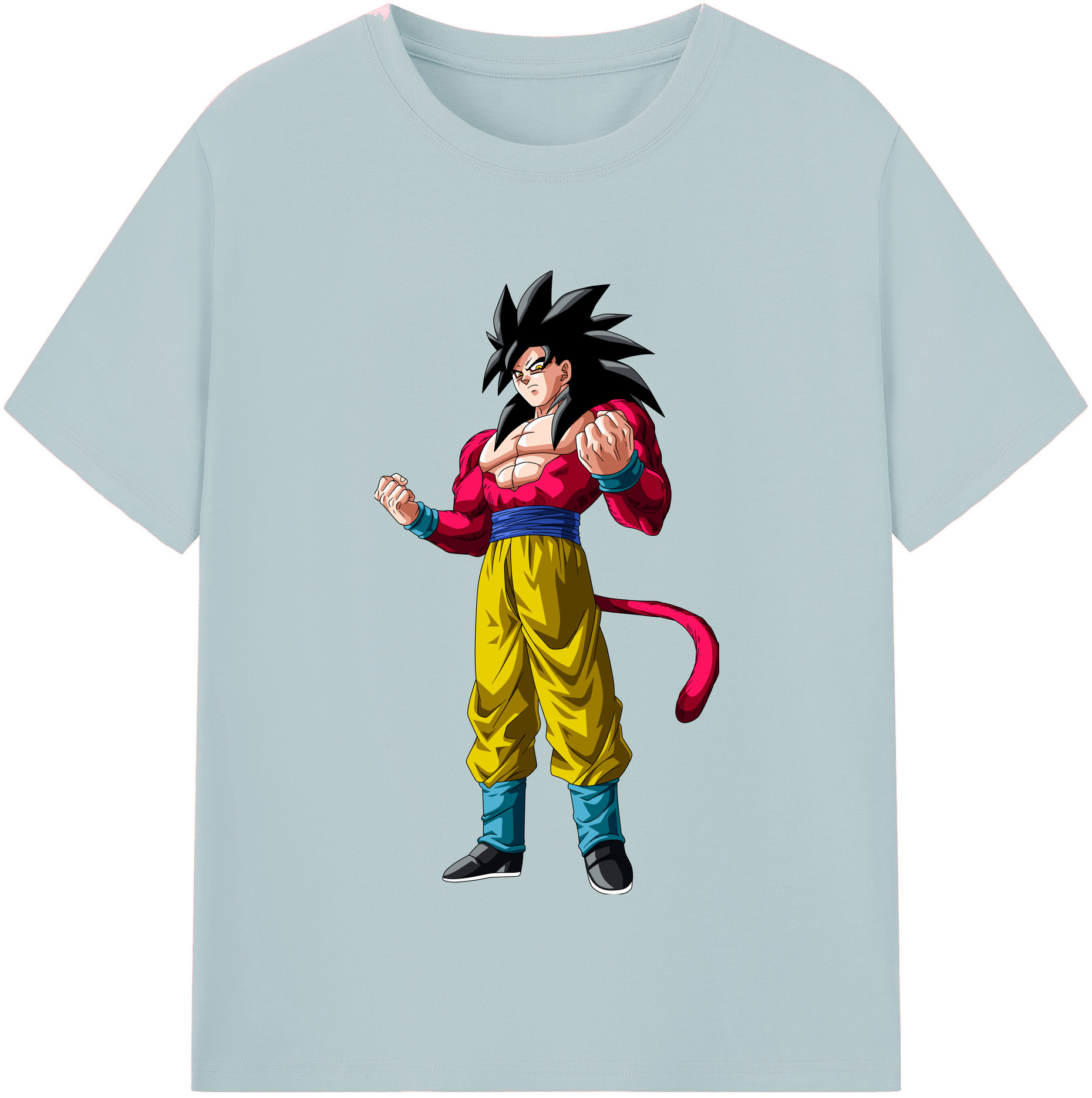 （画像用） ドラゴンボール 孫悟空（そん ごくう）Son Goku カカロット DRAGON BALL Kakarotto 綿100％半袖Tシャツ（フロントプリント）